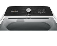 Whirlpool 5.3 Cu. Ft. Top-Load Washer with Built-In Faucet and 7 Cu. Ft. Electric Dryer | Laveuse à chargement par le haut de 5,3 pi3 avec robinet intégré et sécheuse électrique de 7 pi3 de Whirlpool | WHTL520C