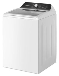 Whirlpool 5.2 Cu. Ft. Top-Load Washer with Built-In Faucet and 7 Cu. Ft. Electric Dryer with Steam | Laveuse à chargement par le haut de 5,2 pi3 avec robinet intégré et sécheuse électrique de 7 pi3 avec vapeur de Whirlpool | WHTL525A
