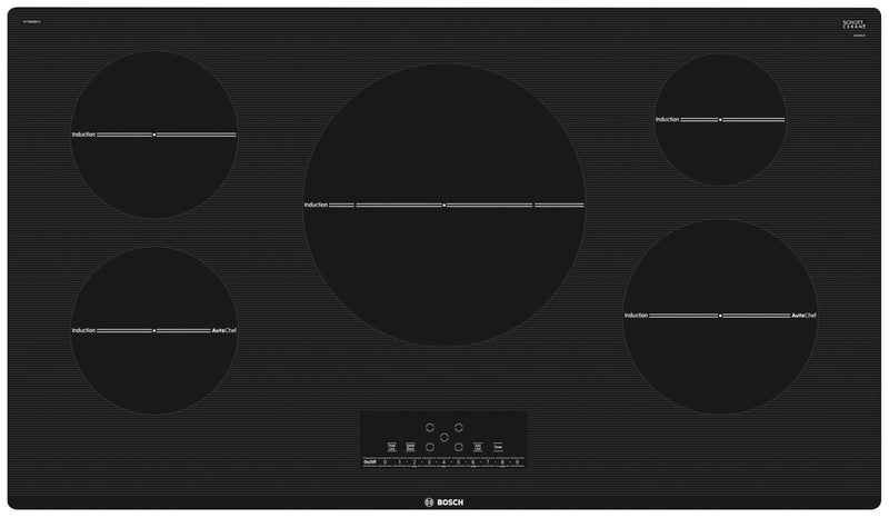 Bosch 800 Series 36" Induction Cooktop – NIT8668UC|Surface de cuisson à induction Bosch de série 800 de 36 po – NIT8668UC