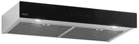 Venmar 36" Under-Cabinet Range Hood – Black Panel IU600ES36BL|Hotte de cuisinière sous l'armoire Venmar de 36 po – panneau noir IU600ES36BL|IU600E6B