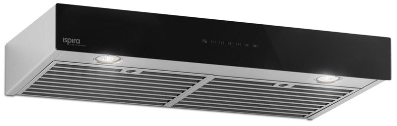 Venmar 36" Under-Cabinet Range Hood – Black Panel IU600ES36BL|Hotte de cuisinière sous l'armoire Venmar de 36 po – panneau noir IU600ES36BL|IU600E6B
