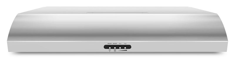 Whirlpool 36" Under-the-Cabinet Range Hood with FIT System – UXT5236BDS|Hotte de cuisinière sous armoire avec système d'installation FIT 36 pouces Whirlpool - UXT5236BDS