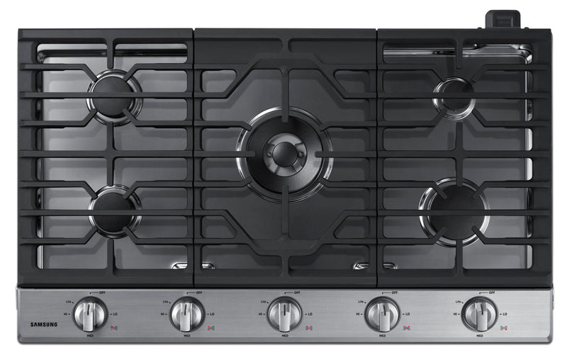 Samsung 36" Gas Cooktop with Dual Burner – NA36K6550TS|Surface de cuisson à gaz Samsung de 36 po avec brûleur double – NA36K6550TS