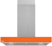 Venmar Ispira 30" Chimney Range Hood – Orange|Hotte cheminée Venmar Ispira de 30 po – orange|IC7S30OP