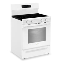 Whirlpool 30" 5.3 Cu. Ft. Electric Range with No Preheat Air Fry - White - YWFES7030SW | Cuisinière électrique Whirlpool de 5,3 pi3 et de 30 po avec friture à air sans préchauffage - blanche - YWFES7030SW