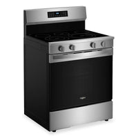 Whirlpool 30" 5.3 Cu. Ft. Electric Range with No Preheat Air Fry - Stainless Steel - YWFES7030SZ | Cuisinière électrique Whirlpool de 5,3 pi3 et de 30 po avec friture à air sans préchauffage - acier inoxydable - YWFES7030SZ