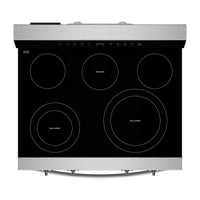 Whirlpool 30" 5.3 Cu. Ft. Electric Range with No Preheat Air Fry - Stainless Steel - YWFES7030SZ | Cuisinière électrique Whirlpool de 5,3 pi3 et de 30 po avec friture à air sans préchauffage - acier inoxydable - YWFES7030SZ