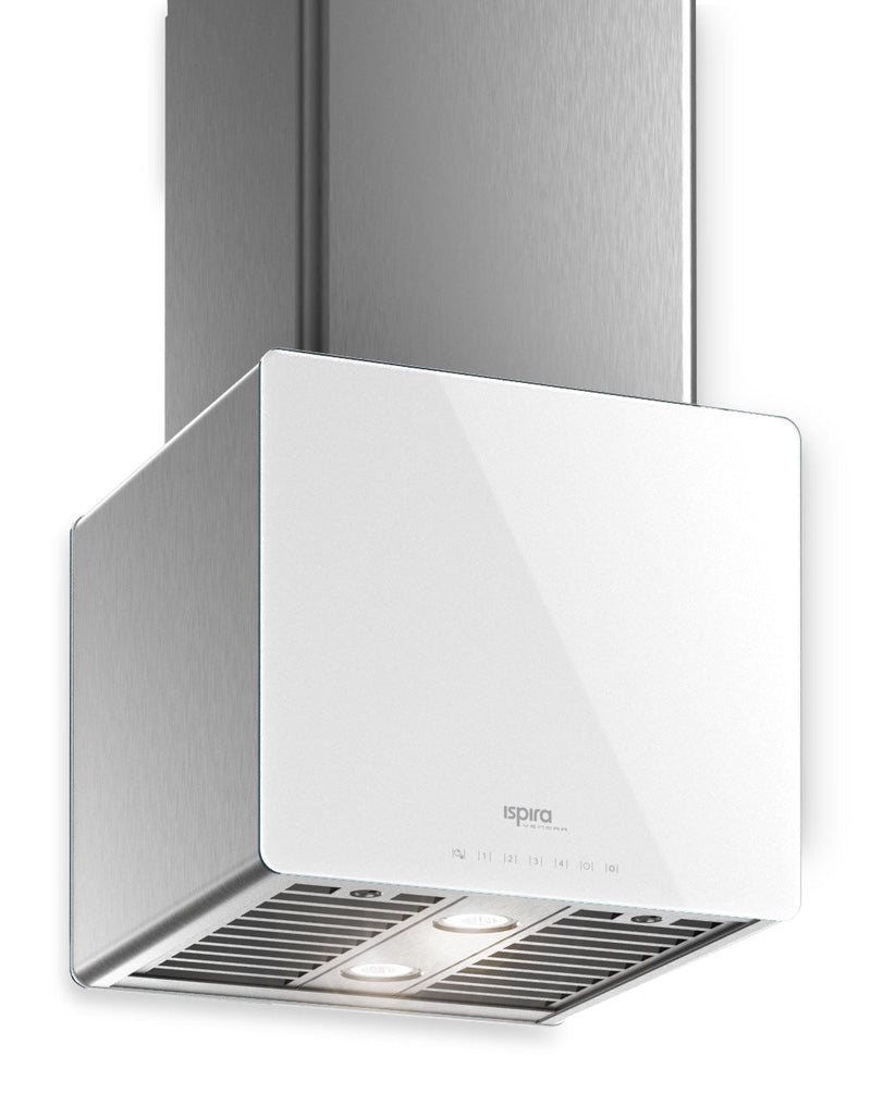 Venmar Ispira 16" Island or Chimney Range Hood – White Panel IK70016WH|Hotte îlot Venmar Ispira de 30 po - blanche|IK70016W