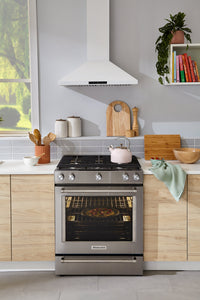 KitchenAid 30" Gas Convection Range with Baking Drawer - KSGB900ESS|Cuisinière à gaz KitchenAid de 30 po à convection avec tiroir de cuisson - acier inoxydable|KSGB900S