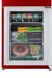iio 12 Cu. Ft. Bottom-Freezer Retro Refrigerator - CRBR-2412ioRR | Réfrigérateur rétro iio de 12 pi³ à congélateur inférieur - CRBR-2412ioRR | D70H3CXF