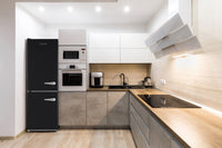 iio 11 Cu. Ft. Bottom-Freezer Retro Refrigerator - ALBR1372B-L | Réfrigérateur rétro iio de 11 pi³ à congélateur inférieur - ALBR1372B-L  | D70HJXTA
