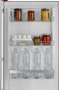 iio 12 Cu. Ft. Bottom-Freezer Retro Refrigerator - CRBR-2412ioRR | Réfrigérateur rétro iio de 12 pi³ à congélateur inférieur - CRBR-2412ioRR | D70H3CXF