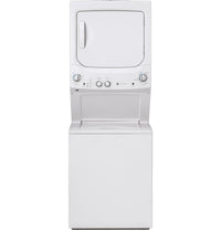 GE 27" STACKED LAUNDRY CENTRE FULL SIZE-GUD27ESW