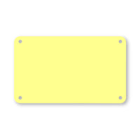 Profboard Sheets Series 1000 Yellow - 30cm X 50cm X 0.5cm | Feuille de découpe Profboard de série 1000 jaune - 30 cm X 50 cm X 0,5 cm | D48GGX6X