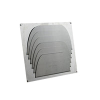 Profboard Stainless Table Sheetholder - 29cm X 49cm X 2.55cm | Support de table en acier inoxydable pour feuilles de découpe Profboard - 29 cm X 49 cm X 2,55 cm | D48GRK6Q