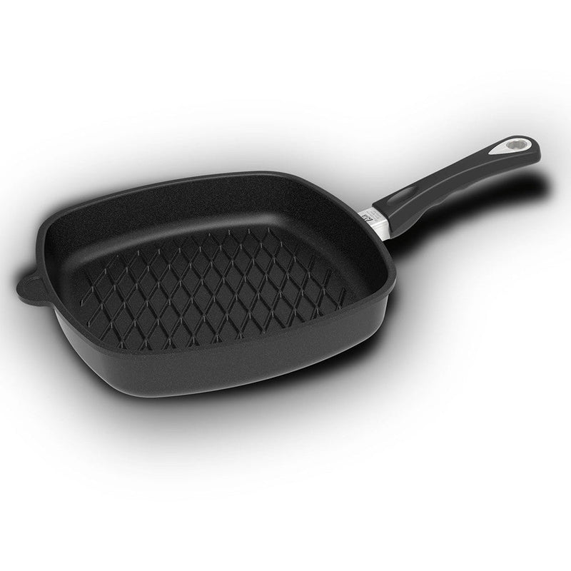 AMT 11-inch BBQ Square Grill Pan | Poêle gril carrée pour le barbecue AMT de 11 po | D48G73G1