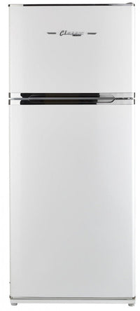 Off-Grid Classic Retro by Unique 14 Cu. Ft. Solar Powered DC Refrigerator - UGP-385L CR W | Réfrigérateur CC à alimentation solaire Classic Rétro hors réseau par Unique 10 pi³ - UGP-385L CR W | D79G7S1E