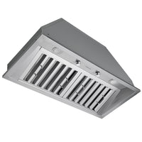 Ancona Pro 34" Ducted Stainless Steel Insert Range Hood - AN-1330 | Insertion de hotte de cuisinière à conduit Ancona Pro de 34 po en acier inoxydable - AN-1330 | D77GJAN9