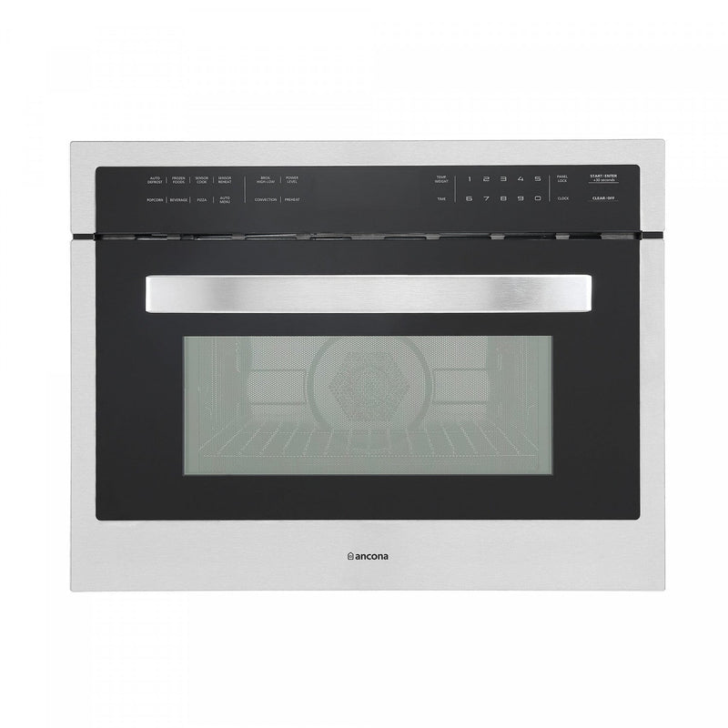 Ancona 24" Speed Combination Microwave Wall Oven - AN-2710SS | Four mural combiné rapide avec four à micro-ondes Ancona de 24 po - AN-2710SS | D77GUYYH