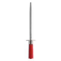 F. Dick 10-inch Spirit Sharpening Steel - Red | Affiloir Spirit de F. Dick de 10 po - rouge | D48GOCXY