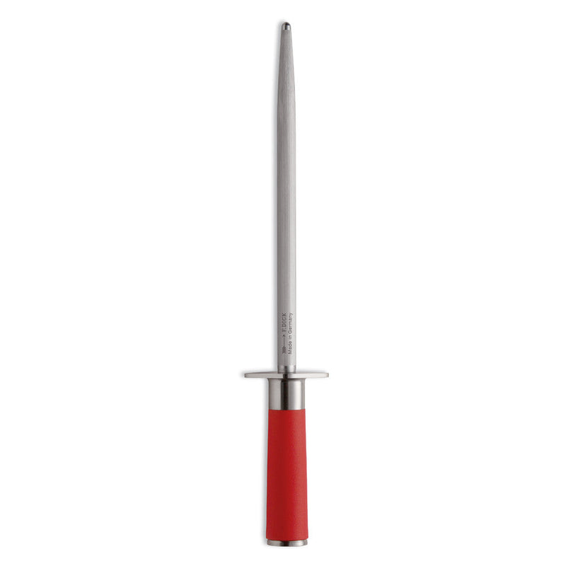 F. Dick 10-inch Spirit Sharpening Steel - Red | Affiloir Spirit de F. Dick de 10 po - rouge | D48GOCXY