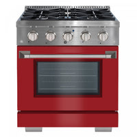 Ancona 4.2 Cu. Ft. Dual Fuel Convection Range - AN-2330SSRD | Cuisinière hybride Ancona de 4,2 pi³ à convection - AN-2330SSRD | D77G6TI7
