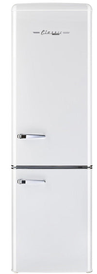 Off-Grid Classic Retro by Unique 10 Cu. Ft. Solar Powered DC Bottom Mount Refrigerator - UGP-275L W | Réfrigérateur CC, alimentation solaire Classic Rétro hors réseau par Unique 10 pi³ congélateur inférieur - UGP-275L W | D79GE6WZ