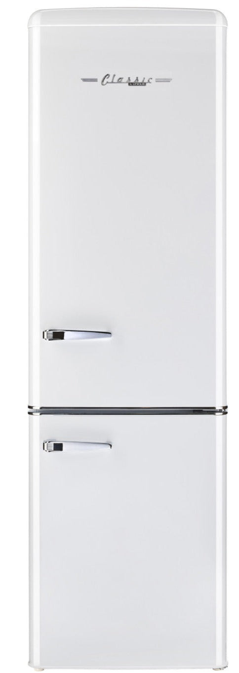 Off-Grid Classic Retro by Unique 10 Cu. Ft. Solar Powered DC Bottom Mount Refrigerator - UGP-275L W | Réfrigérateur CC, alimentation solaire Classic Rétro hors réseau par Unique 10 pi³ congélateur inférieur - UGP-275L W | D79GE6WZ