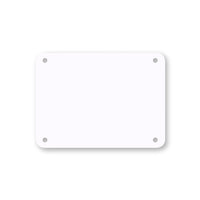 Profboard Sheets Series 1000 White - 30cm X 40cm X 0.5cm | Feuille de découpe Profboard de série 1000 blanche - 30 cm X 40cm X 0,5 cm | D48G8LVV