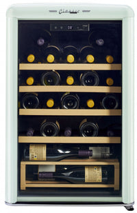 Classic Retro by Unique 28-Bottle Wine Refrigerator - UGP-125CR WF LG | Réfrigérateur à vin Classic Rétro par Unique de 28 bouteilles - UGP-125CR WF LG | D79G1BGN