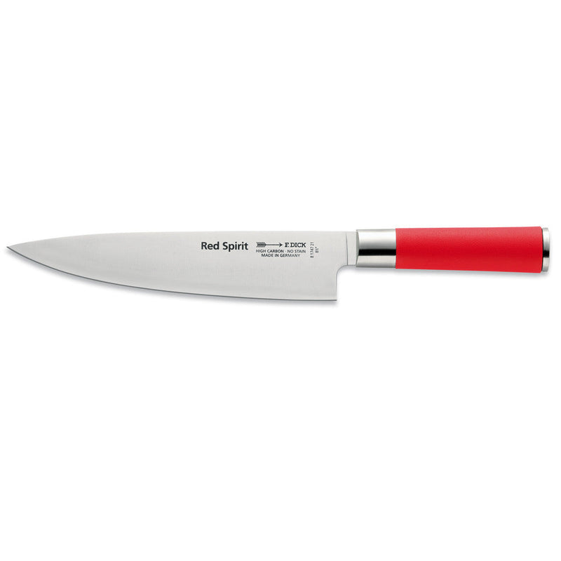 F. Dick 8.5-inch Spirit Chef Knife - Red | Couteau de chef Spirit de F. Dick de 8,5 po - rouge | D48GP04W