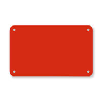 Profboard Sheets Series 1000 Red - 32.5cm X 53cm X 0.5cm | Feuille de découpe Profboard de série 1000 rouge - 32,5 cm X 53 cm X 0,5 cm | D48GMWLV
