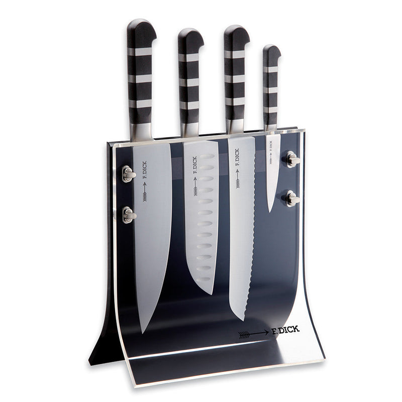 F. Dick 1905 Knife Block - Set of 4 | Bloc à couteaux de série 1905 de F. Dick - ensemble de 4 | D48G4WGC