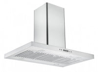 Ancona IRB636 36" Island Stainless Steel Range Hood - AN-1407 | Hotte de cuisinière pour îlot Ancona IRB636 de 36 po en acier inoxydable - AN-1407 | D77G57ZR