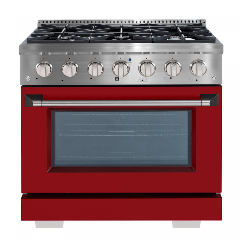 Ancona 5.2 Cu. Ft. Dual Fuel Convection Range - AN-2336SSRD | Cuisinière hybride Ancona de 5,2 pi³ à convection - AN-2336SSRD  | D77G84YF