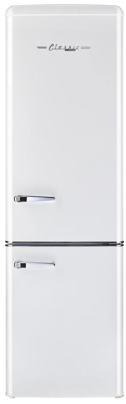 Classic Retro by Unique 9 Cu. Ft. Bottom Freezer Refrigerator - UGP-275L W AC | Réfrigérateur Classic Rétro par Unique de 9 pi³ à congélateur inférieur - UGP-275L W AC | D79GU36A