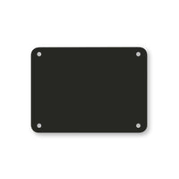 Profboard Sheets Series 1000 Black - 30cm X 40cm X 0.5cm | Feuille de découpe Profboard de série 1000 noire - 30 cm X 40 cm X 0,5 cm | D48GG63A