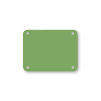 Profboard Sheets Series 1000 Green - 24cm X 34cm X 0.05cm | Feuille de découpe Profboard de série 1000 verte - 24 cm X 34 cm X 0,05 cm | D48GISZP