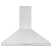 Ancona 30" Convertible Wall-Mounted Pyramid Range Hood - AN-1136 | Hotte de cuisinière murale de style pyramidal convertible Ancona de 30 po - AN-1136 | D77GKXMW