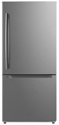 GE 19 CU.T. FRIDGE-BTM FRZ STAINLESS 67" X 30"-MDE19DSS | MDE19DSNKSS