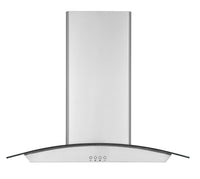 Ancona IGCC630 30" Island Glass Stainless Steel Range Hood - AN-1404 | Hotte de cuisinière pour îlot Ancona IGCC630 de 30 po en verre et en acier inoxydable - AN-1404 | D77GHUYP