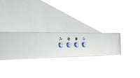 Ancona WRRV430 30" Rear-Vented Wall Mount Pyramid Range Hood - AN-1595 | Hotte de cuisinière murale de style pyramidal Ancona de 30 po à ventilation arrière - AN-1595 | D77GFH8I