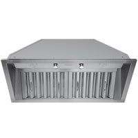 Ancona Pro 34" Ducted Stainless Steel Insert Range Hood - AN-1330 | Insertion de hotte de cuisinière à conduit Ancona Pro de 34 po en acier inoxydable - AN-1330 | D77GJAN9