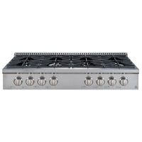 Ancona 48" Commercial Style Slide-In Gas Cooktop - AN-2162 | Surface de cuisson à gaz encastrée Ancona de 48 po de style commercial - AN-2162 | D77GO3FI