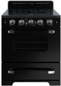 Classic Retro By Unique 30" Convection Electric Range - UGP-30CR EC B | Cuisinière électrique  Classic Rétro par Unique de 30 po à convection - UGP-30CR EC B | D79GZ9AD