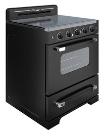 Classic Retro By Unique 30" Convection Electric Range - UGP-30CR EC B | Cuisinière électrique  Classic Rétro par Unique de 30 po à convection - UGP-30CR EC B | D79GZ9AD