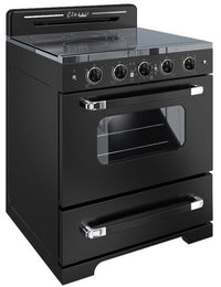 Classic Retro By Unique 30" Convection Electric Range - UGP-30CR EC B | Cuisinière électrique  Classic Rétro par Unique de 30 po à convection - UGP-30CR EC B | D79GZ9AD