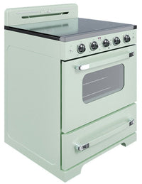 Classic Retro By Unique 30" Convection Electric Range - UGP-30CR EC LG | Cuisinière électrique  Classic Rétro par Unique de 30 po à convection - UGP-30CR EC LG | D79GIG4F