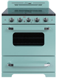 Classic Retro By Unique 30" Convection Electric Range - UGP-30CR EC T | Cuisinière électrique  Classic Rétro par Unique de 30 po à convection - UGP-30CR EC T | D79GA9WZ