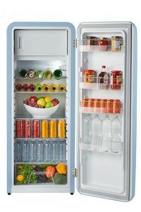 iio 10 Cu. Ft. Top-Freezer Retro Refrigerator - MRS330-09ioSB | Réfrigérateur rétro iio de 10 pi³ à congélateur supérieur - MRS330-09ioSB | D70HI7ZY